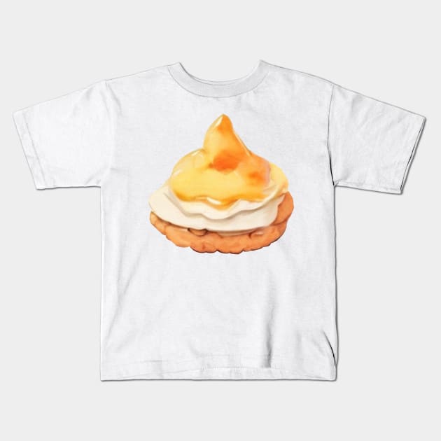 biscuit Kids T-Shirt by Ljuko